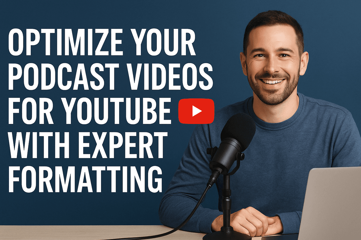 Optimize Your Podcast Videos for YouTube with Expert Formatting